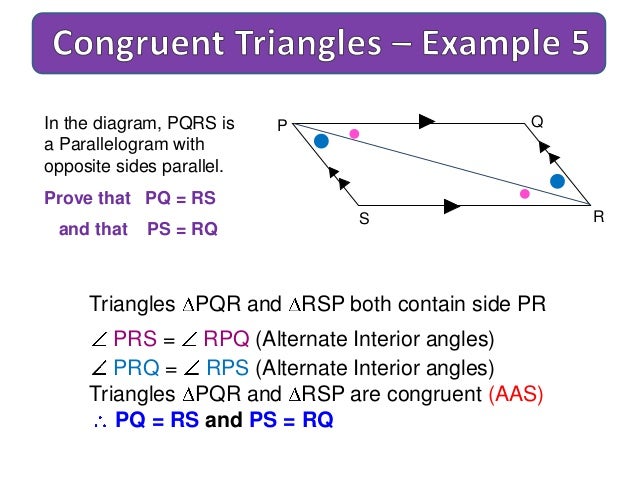 Congruent Triangles