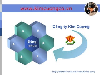 www.kimcuongco.vn
Baoda
Mũ
Balô
Đồng
phục
Nón
Áomưa
Áothun
Công ty Kim Cương
Công ty TNHH Đầu Tư Sản Xuất Thương Mại Kim Cương
 