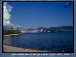 Belíssima obra de Oscar Niemayer – Museu de Arte Contemporânea 