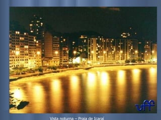 Vista noturna – Praia de Icaraí 