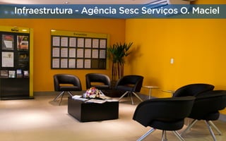 Infraestrutura - Agência Sesc Serviços O. Maciel

 