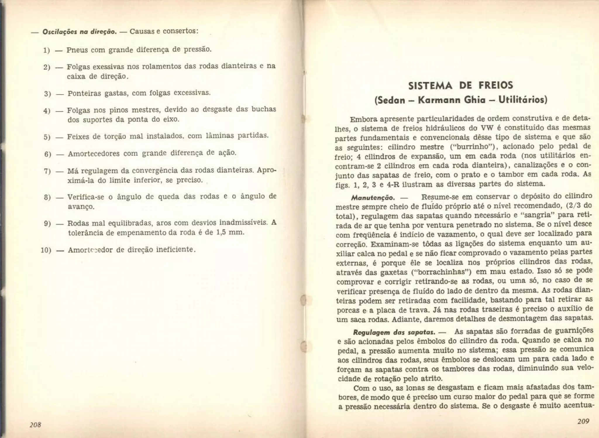 FUSCA e OU VW - LIVRO "Conheça seu Volkswagen AR" 151 pg