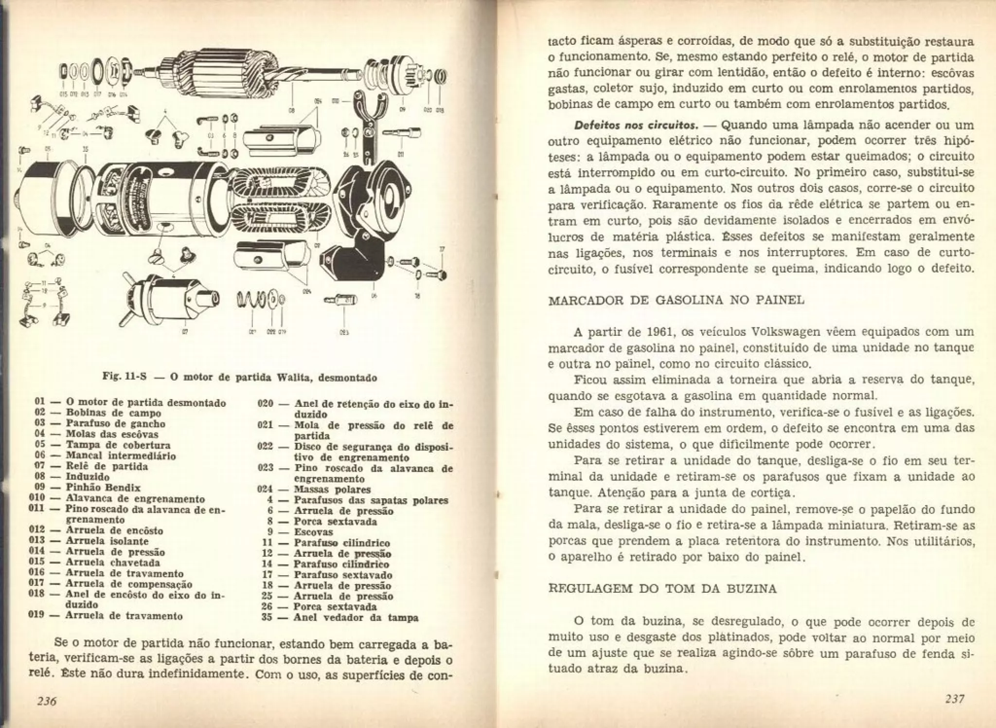 FUSCA e OU VW - LIVRO "Conheça seu Volkswagen AR" 151 pg
