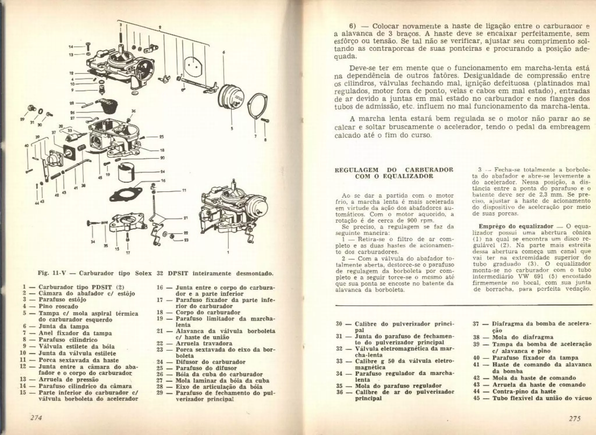 FUSCA e OU VW - LIVRO "Conheça seu Volkswagen AR" 151 pg