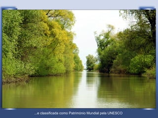 ...e classificada como Património Mundial pela UNESCO   