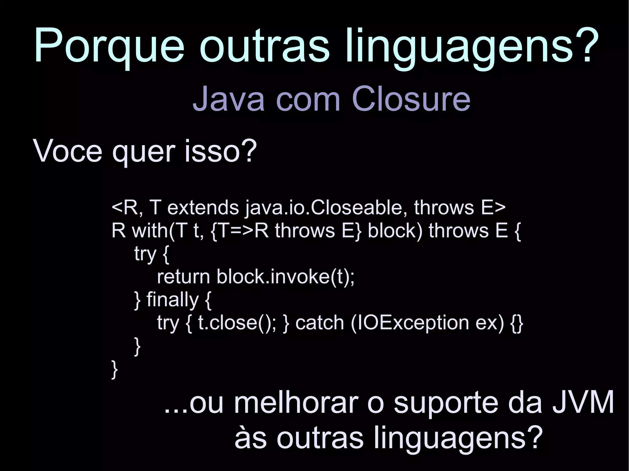 Conhecendo a JSR 223: Scripting for the Java Platform