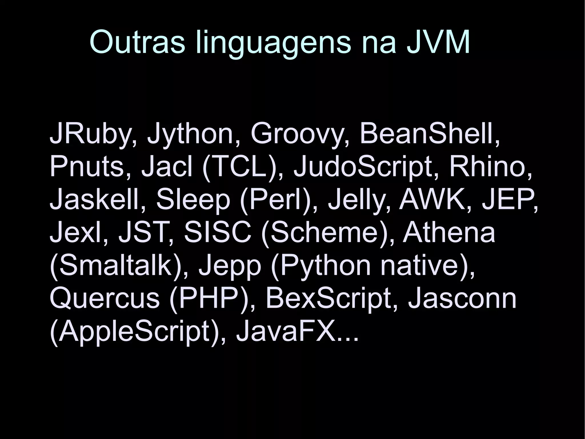 Conhecendo a JSR 223: Scripting for the Java Platform