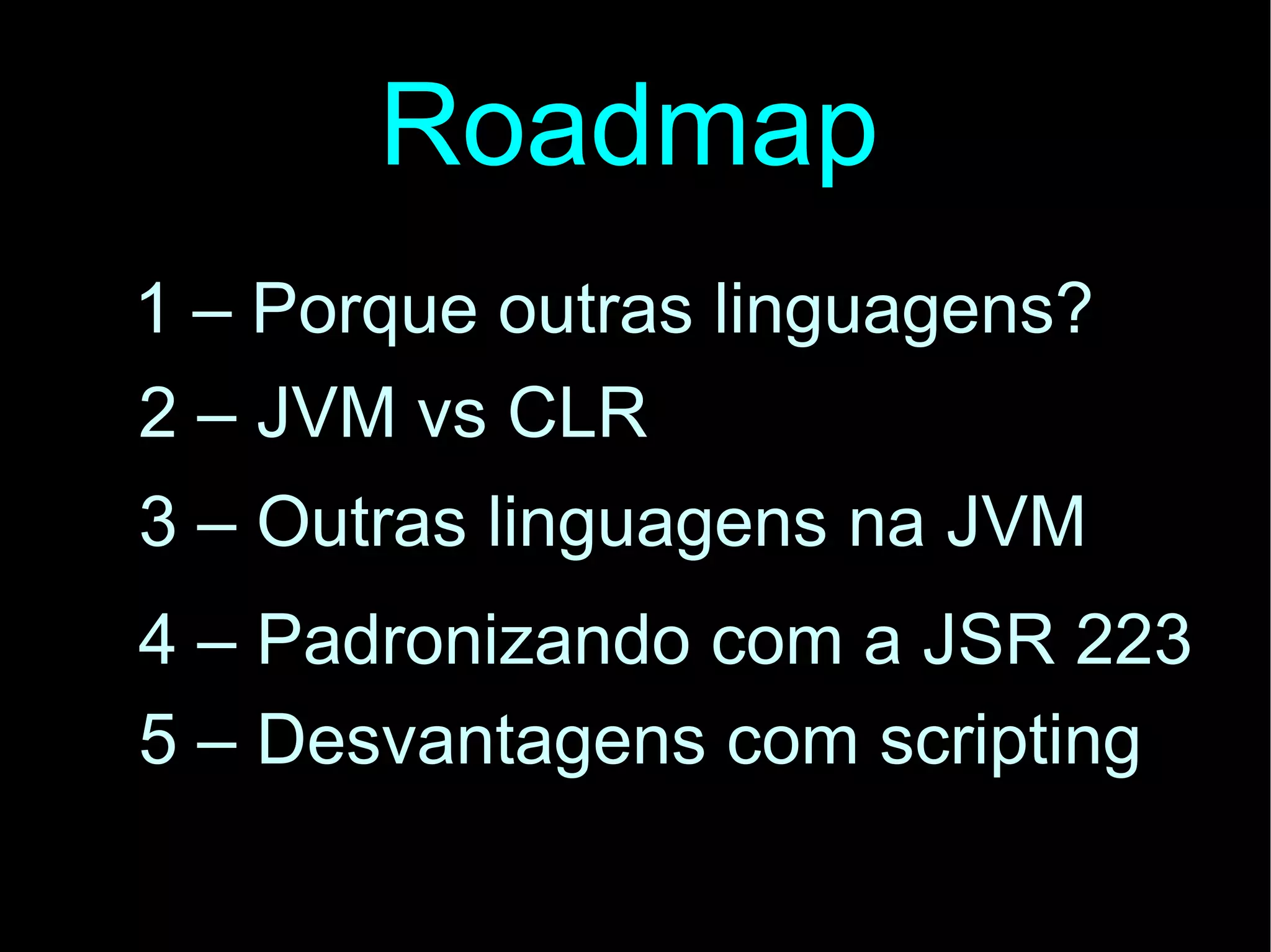 Conhecendo a JSR 223: Scripting for the Java Platform