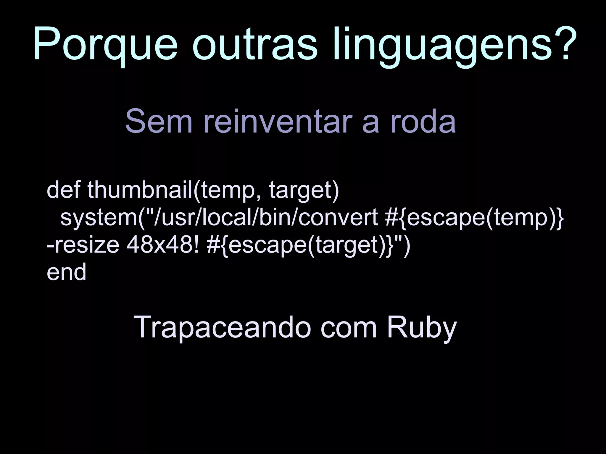 Conhecendo a JSR 223: Scripting for the Java Platform