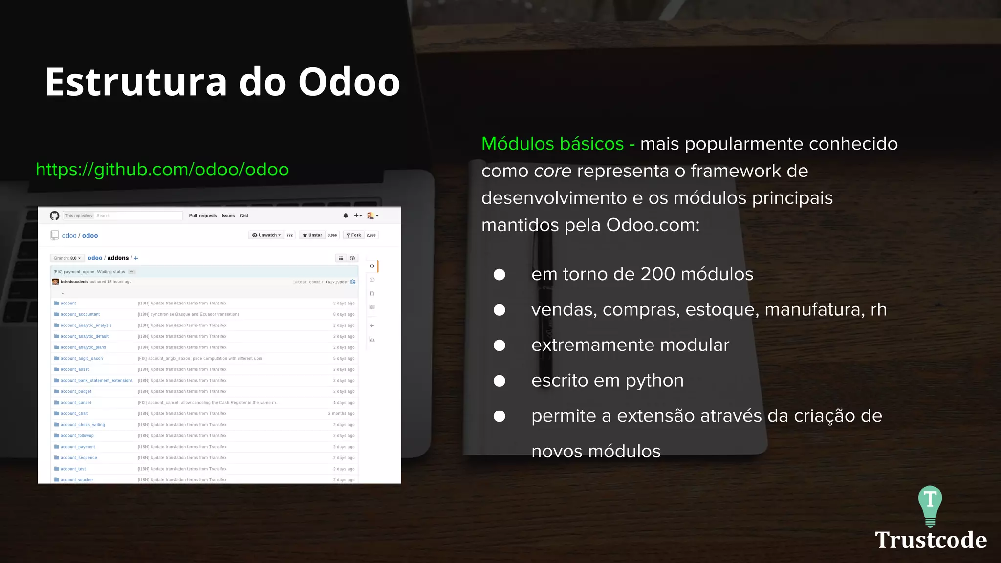 Conhecendo a estrutura do Odoo | PDF