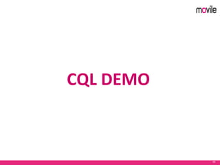 45
CQL DEMO
 