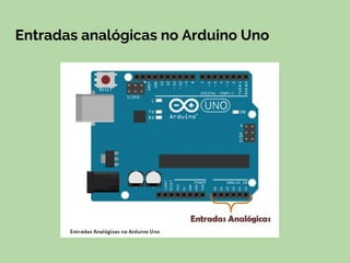 Entradas analógicas no Arduino Uno
 