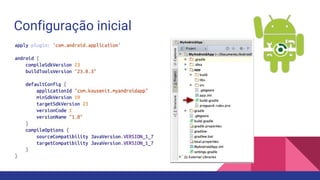 Configuração inicial
 