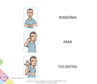 266
RONDÔNIA
PARÁ
TOCANTINS
*Ilustrações: IESDE Brasil S.A.
Este material é parte integrante do acervo do IESDE BRASIL S.A.,
mais informações www.iesde.com.br
 