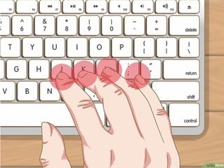 Posição para Digitação
 