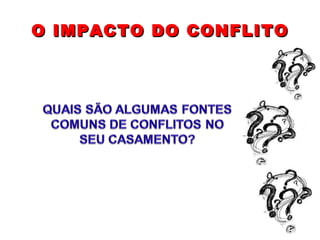 O IMPACTO DO CONFLITO 