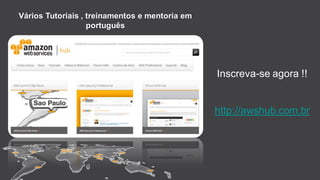 Vários Tutoriais , treinamentos e mentoria em
português
Inscreva-se agora !!
http://awshub.com.br
 