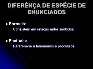 CLASSIFICAÇÃO ADOTADA