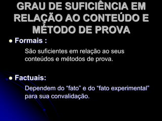 ASPECTOS RELACIONADOS À DIVISÃO DAS CIÊNCIAS FORMAIS E FACTUAIS
