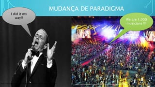 MUDANÇA DE PARADIGMA
I did it my
way!!
https://cdn.images.express.co.uk/img/dynamic/78/590x/secondary/frank-385031.jpg
https://cdn.shopify.com/s/files/1/0274/4867/files/rockmain.jpg?v=1472573008
We are 1.000
musicians !!!
 