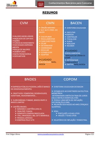 RESUMOS

Prof. Edgar Abreu

www.acasadoconcurseiro.com.br

Página 121

 