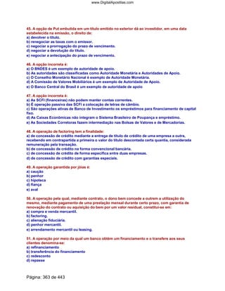 Conhecimentos bancários   completa