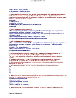 Conhecimentos bancários   completa