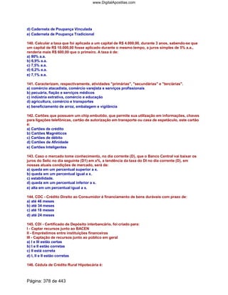 Conhecimentos bancários   completa