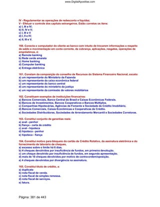 Conhecimentos bancários   completa