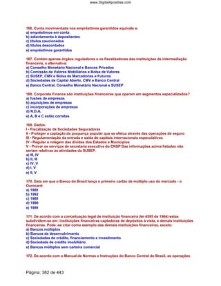 Conhecimentos bancários   completa