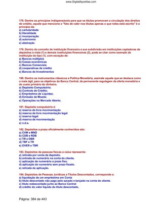 Conhecimentos bancários   completa