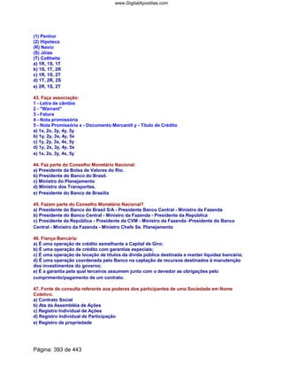 Conhecimentos bancários   completa