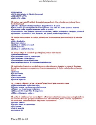 Conhecimentos bancários   completa