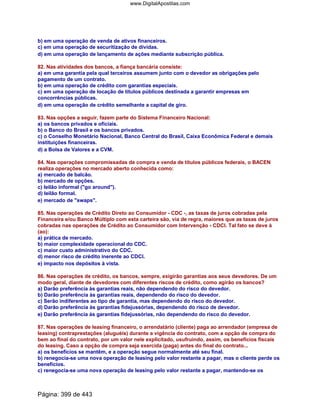 Conhecimentos bancários   completa