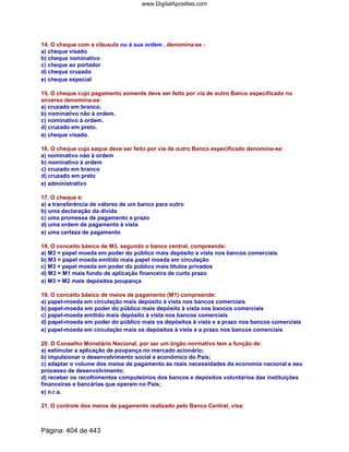 Conhecimentos bancários   completa