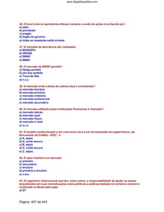 Conhecimentos bancários   completa