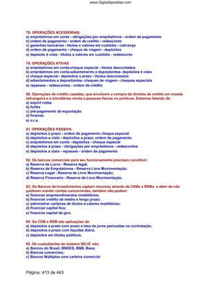 Conhecimentos bancários   completa