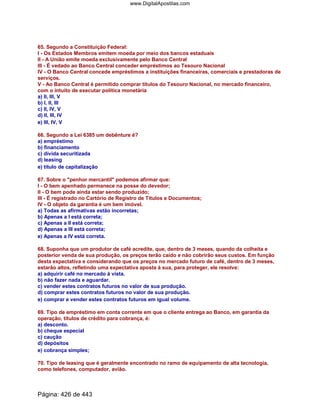 Conhecimentos bancários   completa