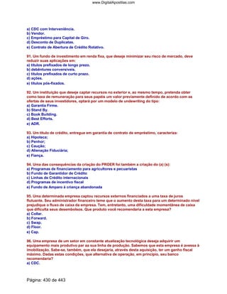 Conhecimentos bancários   completa