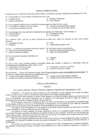 Vestibular UVA 2018.2 (Conhecimentos Gerais)