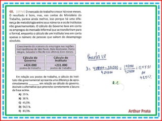 Conhecimentos numéricos