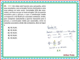 Conhecimentos numéricos