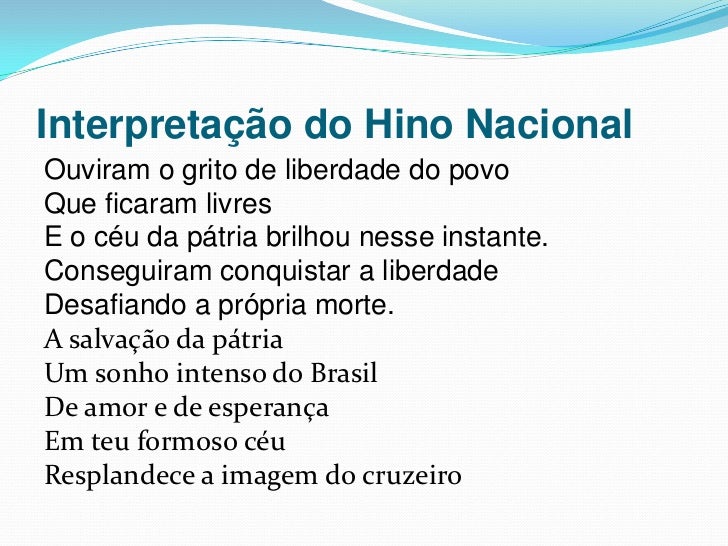 A História Do Hino Nacional Brasileiro – AFML