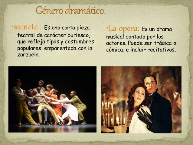 Género Dramático