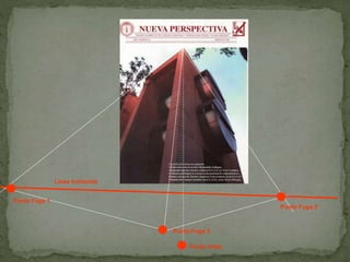 Línea horizonte
Punto Fuga 1
Punto Fuga 3
Punto Fuga 2
Punto Vista
 
