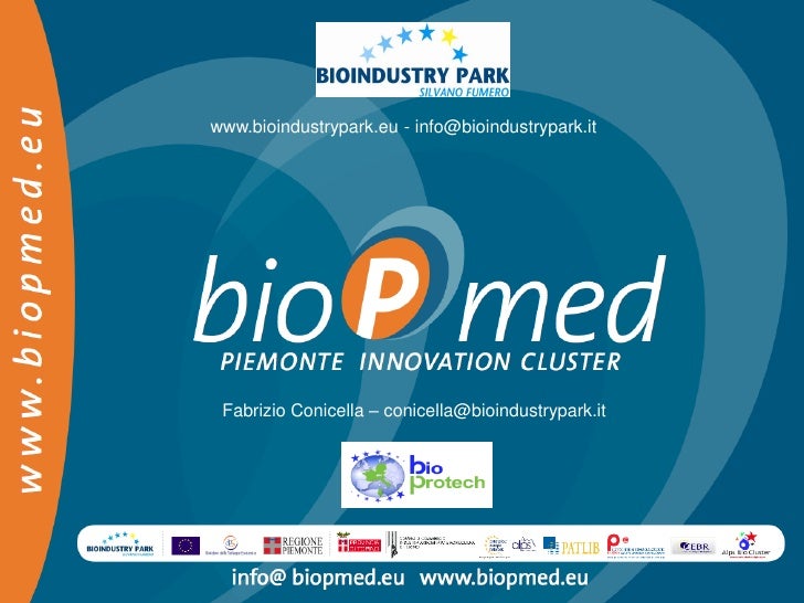 Bioindustry Park Silvano Fumero and bioPmed