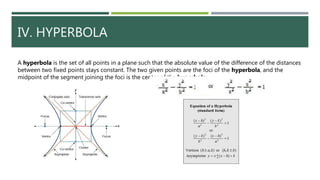 Conic Sections | PPTX