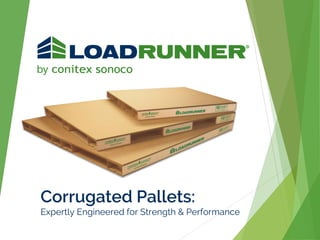 Corrugated Pallets:
Expertly Engineered for Strength & Performance
 