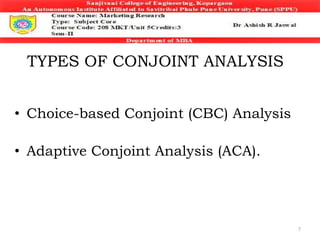 Conjoint analysis | PPTX