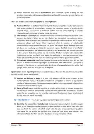 Conjoint Analysis- Multivariate Analysis | PDF